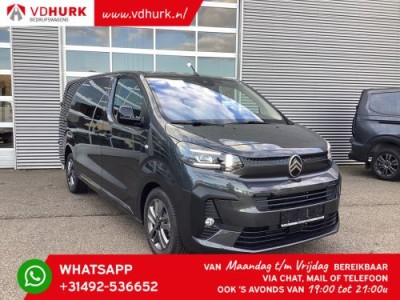 Citroen Jumpy 2.0 HDI 180 pk Aut. DC Dubbel Cabine/ Keyless/ LMV/ Virtual Cockpit/ CarPlay/ Climate/ Camera/ Navi