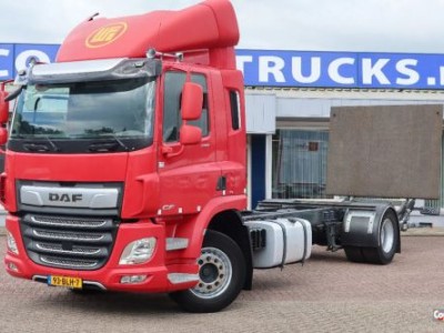 DAF CF 290 FA Chassis + 2500 KG Dhollandia laadklep