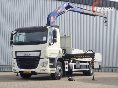 DAF CF 330 FA 15 TM Kraan, uitstootvrije / milieuzone toegankelijk!