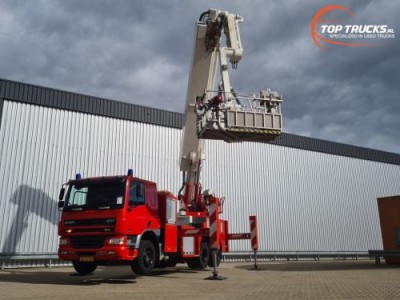 DAF CF FAN 75.360 6x2 - 34 mtr. Hilton Hoogwerker, Brandweer, Ladderspuit, Spuitmonitor