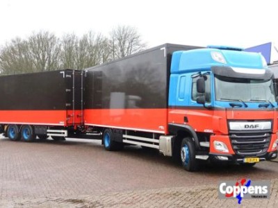 DAF CF 410 Bakwagen + Trailer 2x DHollandia 2000kg 6 stuks in voorraad!!