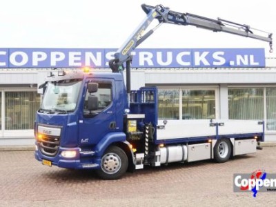 DAF LF 210 FA 16 Ton Openwagen + Kraan Palfinger PK12002 EH Radiografisch