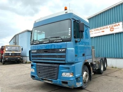 DAF XF 95.430 SPACECAB 6x4 TRACTOR UNIT (EURO 4 / AS-TRONIC 16 GEARS!! / REDUCTION AXLES / AIRCONDITIONING)