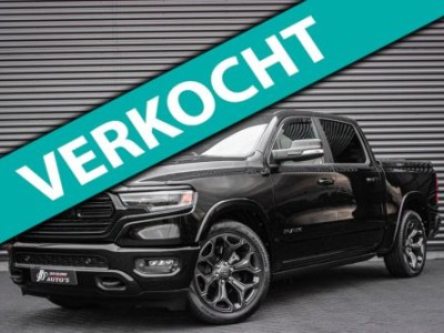 Dodge RAM 1500 5.7 V8 4x4 CREW CAB LIMITED 2022 12DKM / NIEUWSTAAT / COMPLETE HISTORY / FULL OPTIONS / LUCHTVERING / GROOT NAVI