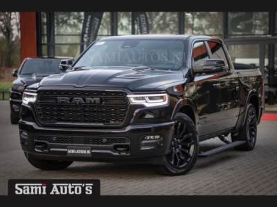 Dodge Ram 1500 LIMITED NIGHT 540PK 706 Nm 2025 | XB9 | MASSAGE | BOM VOL | CREW CAB | DUBBELE CABINE | GRIJSKENTEKEN | â¬99950,- EXCL BTW | VOORRAAD 2251 - 7725