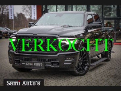 Dodge Ram 1500 LIMITED NIGHT H.O 540PK 706 Nm 2025 | MASSAGE | XB9 | BOM VOL | CREW CAB | DUBBELE CABINE | GRIJSKENTEKEN | â¬99950,- EXCL BTW | VOORRAAD NR 2294 - 7685