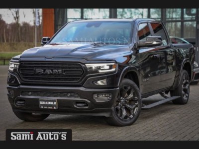 Dodge Ram 1500 LIMITED NIGHT | HUD | XB9 & MWK | HEMI V8 5.7 | 402PK | 4X4 | BLACK ON BLACK | DUBBELE CABINE | DC | 5 PERSOONS | GRIJSKENTKEN |