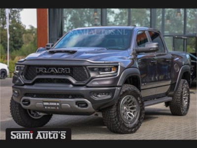 Dodge Ram 1500 TRX FINAL EDITION | 6.2 V8 712PK HELLCAT | BOM VOL | CARBON | GRANITE | CREW CAB | GRIJSKENTEKEN | 5 PERSOONS | DC | DUBBELE CABINE | VOORRAAD NR 2088 - 4151