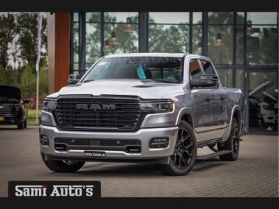 Dodge Ram 2025 NIGHT PREMIUM | BOM VOL + 14.4 INCH SCHERM BOM VOL | LUCHTVERING | HUD | HURRICAN 420PK 636 Nm TWIN TURBO | PRIJS MET LPG E DUBBELE CABINE | PICK UP | 5 PERSOONS | DC | GRIJSKENTEKEN | VOORRAAD NR 2215 - 4984