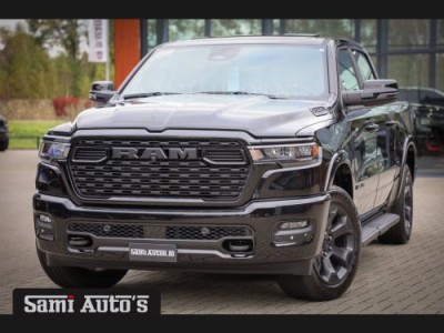 Dodge Ram ALL-IN PRIJS 2025 BIGHORN NIGHT HURRICAN 420PK 636 Nm TWIN TURBO | PRIJS MET LPG EN GARANTIE | DUBBELE CABINE | PICK UP | 5 PERSOONS | DC | GRIJSKENTEKEN | VOORAAD 2221 - 5259