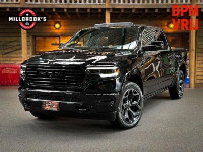 Dodge Ram 1500 5.7 V8 4x4 Longhorn, BPM VRIJ, LPG, Black edition, Luchtvering, adaptieve cruise control, 360 graden camera