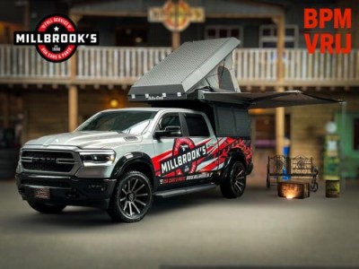 Dodge Ram 1500 5.7 V8 4x4 Millbrooks Adventure Backcountry Widebody, BPM VRIJ, AluCab Tent