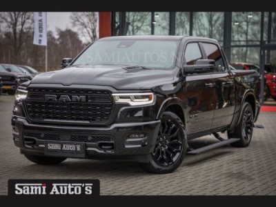 Dodge Ram 1500 LIMITED NIGHT H.O 540PK 706 Nm 2025 | XB9 | MASSAGE | BOM VOL | CREW CAB | DUBBELE CABINE | GRIJSKENTEKEN | â¬99950,- EXCL BTW | DE MEEST LUXUEUZE en BEGEERDE Pick-up VOORRAAD NR 2330 - 7407