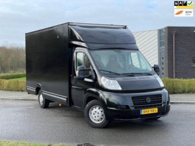 Fiat DUCATO GRUAU ELECTRIC | 100% GROEN | OPRIJBAAN | KLUIS | RADIO | ACHTERUITRIJ ASSISTENT |