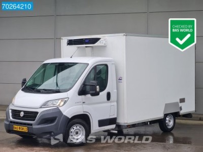 Fiat Ducato 150pk Koelwagen Vries Carrier Xarios 350 230V stekker Koeler Kühlwagen Vriezer 16m3 Airco