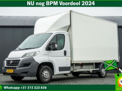 Fiat Ducato 2.3 Bakwagen met Laadklep | Euro 6 | 131 PK | Cruise | A/C | Navigatie