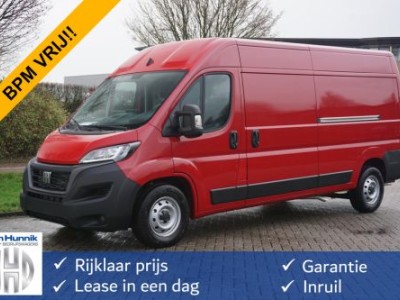 Fiat Ducato Maxi 35 2.2 140PK L3H2 Automaat BPM VRIJ!! Navi, Clima, Cam, Trekhaak, 2x Schuifdeur!! NR. 806