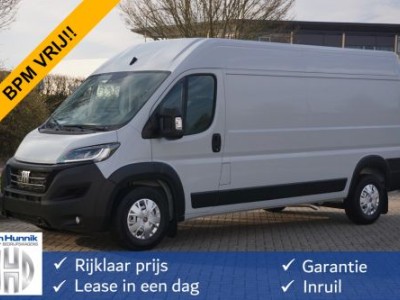 Fiat Ducato Maxi 35 2.2 180PK L3H2 Automaat BPM VRIJ!! Clima, Navi, LED, Cam, ACC, Gev. Stoel, Trekhaak, 270Â° Deur NR. 982