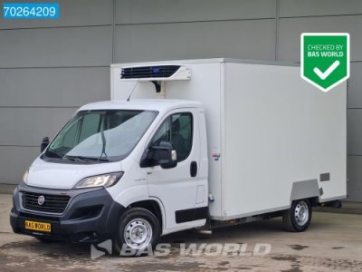 Fiat Ducato 150pk Koelwagen Vries Carrier Xarios 350 230V stekker Koeler Kühlwagen Vriezer 16m3 Airco