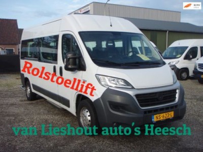 Fiat Ducato Combinato 35H 3.0L 9 persoons rolstoelvervoer cng personenbus bj 17