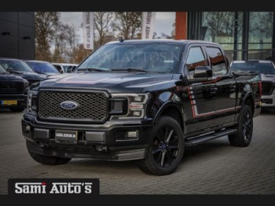 Ford F-150 LARIAT SPORT | 5.0 V8 | VOLLE UITVOERING | 360 CAM | PANO | LED VERLICHTING | SPECIAL LEDER | CREW CAB | DUBBELE CABINE 5 PERSOONS PICK UP |