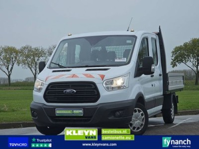 Ford TRANSIT 2.0 DUBCAB Open-Laadbak!