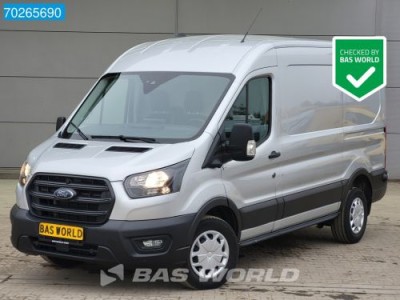 Ford Transit 130pk L2H2 12scherm CarPlay 360camera Airco Cruise PDC L2 m3 Airco Cruise control