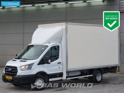 Ford Transit 170pk Laadklep Bakwagen Dubbellucht Airco Cruise Camera Meubelbak koffer 20m3 Airco Cruise control