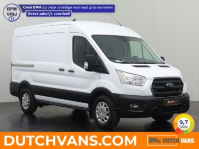 Ford Transit 2.0TDCI 130PK L2H2 | Navigatie | 3-Persoons | Cruise | Betimmering