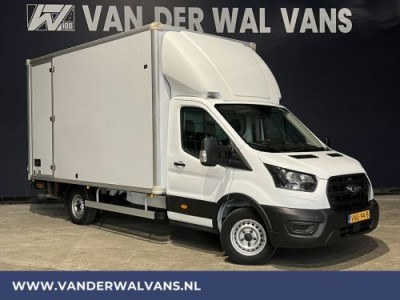 Ford Transit 2.0 TDCI 130pk Bakwagen 232cm Hoog Laadklep Zijdeur 920kg laadvermogen Euro6 Airco | LAT om LAT betimmering, bijrijdersbank