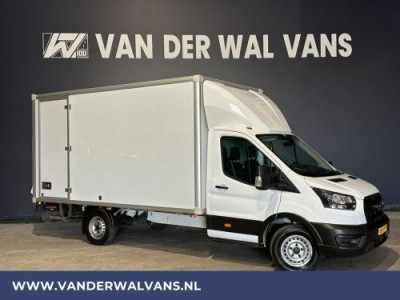 Ford Transit 2.0 TDCI 130pk Bakwagen Laadklep Zijdeur Euro6 924kg Laadvermogen Airco | lat om lat betimmering, bijrijdersbank