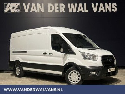 Ford Transit 2.0 TDCI 130pk L3H2 Euro6 Airco | Navigatie | Apple Carplay | LED | Cruisecontrol Android Auto, Verwarmde voorruit, Stoelverwarming, Parkeersensoren, Bijrijdersbank