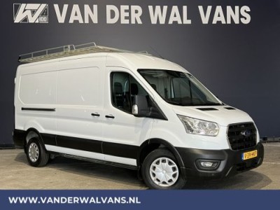 Ford Transit 2.0 TDCI 131pk **BPM VRIJ voor de Ondernemer** L3H2 Euro6 Airco | 2800kg Trekhaak | Imperiaal | LED, Trap, Parkeersensoren, Bijrijdersbank, Cruisecontrol