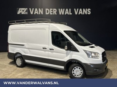 Ford Transit 2.0 TDCI 131pk L2H2 Euro6 Airco | Camera | Navigatie | Imperiaal | Cruisecontrol Apple Carplay, Android Auto, Trekhaak, Parkeersensoren, Trap, Verwarmde voorruit, Bijrijdersbank