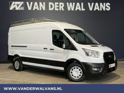 Ford Transit 2.0 TDCI 131pk L2H2 Euro6 Airco | Trekhaak | Imperiaal | Cruisecontrol LED, Trap, Parkeersensoren, Bijrijdersbank