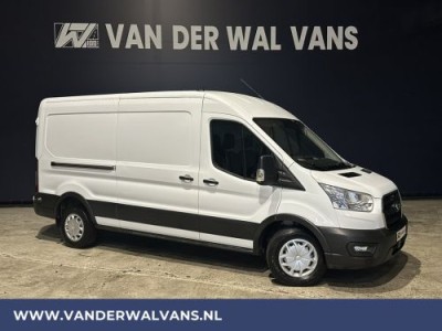 Ford Transit 2.0 TDCI 131pk L3H2 Euro6 Airco | Camera | Navigatie | Apple Carplay Android Auto, Cruisecontrol, Parkeersensoren, Stoelverwarming, Verwarmde voorruit, Bijrijdersbank