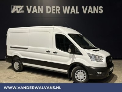 Ford Transit 2.0 TDCI 131pk L3H2 Euro6 Airco | Camera | Navigatie | Apple Carplay Cruisecontrol, Verwarmde voorruit, Stoelverwarming, Parkeersensoren, Bijrijdersbank