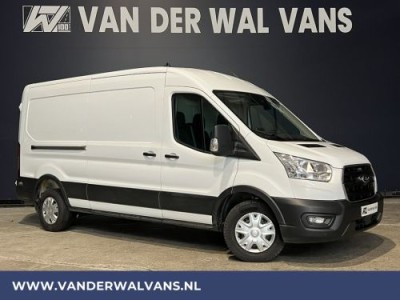 Ford Transit 2.0 TDCI 131pk L3H2 Euro6 Airco | Camera | Navigatie | LED | Cruisecontrol Apple Carplay, Parkeersensoren, verwarmde voorruit, Stoelverwarming, Bijrijdersbank