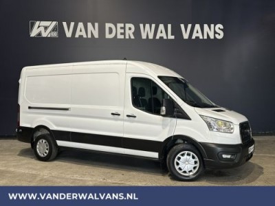 Ford Transit 2.0 TDCI 131pk L3H2 Euro6 Airco | Navigatie | Camera | Cruisecontrol Apple Carplay, Android Auto, Stoelverwarming, verwarmde voorruit, Parkeersensoren, Bijrijdersbank