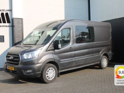 Ford Transit 2.0 TDCI 170PK L3H2 Dubbele Cabine - EURO 6 - Airco - Cruise - PDC - Camera - â¬ 21.900,- Excl.