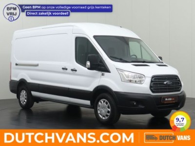 Ford Transit 2.0TDCI 170PK L3H2 | Navigatie | Airco | Trekhaak | 3-Persoons