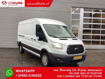 Ford Transit 2.0 TDCI 170 pk RWD L3H2 Cruise/ Camera/ Airco/ Voorruit verw./ PDC/ Trekhaak