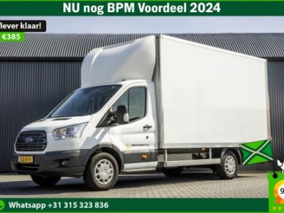 Ford Transit **2.0 TDCI Bakwagen met laadklep | Euro 6 | 130 PK | Airco | Cruise | Camera | 3-Persoons**