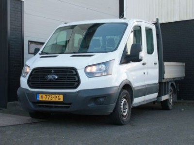 Ford Transit 2.0 TDCI L2 Openlaadbak EURO 6 - Dubbele Cabine - Trekhaak - Start/Stop - â¬ 14.900,- Excl.