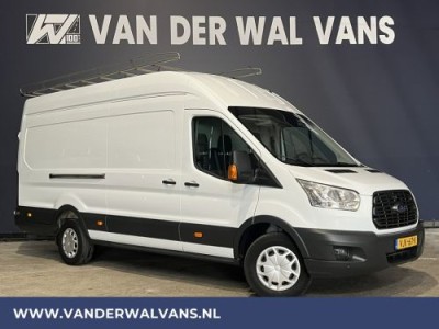 Ford Transit 2.0 TDCI L4H3 Euro6 Airco | Imperiaal | Cruisecontrol | 2800kg Trekhaak LED, Trap, Parkeersensoren, Bijrijdersbank