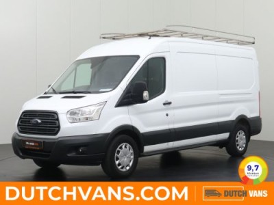 Ford Transit 2.0TDI 130PK L3H2 Imperiaal | Trekhaak | Kastinrichting | Navigatie | Airco | 3-Persoons | cruise