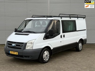 Ford Transit 2.2 TDCI L2 Dubbelcabine 2x schuif/ trekhaak/ elek. pakket