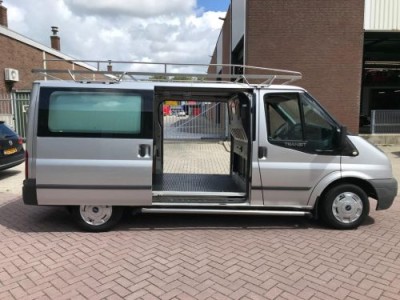 Ford Transit 280M 2.2 TDCI HD * Airco * 183.619 KM NAP * 2X Zijdeur * NW APK * Lang Model * Imperiaal *