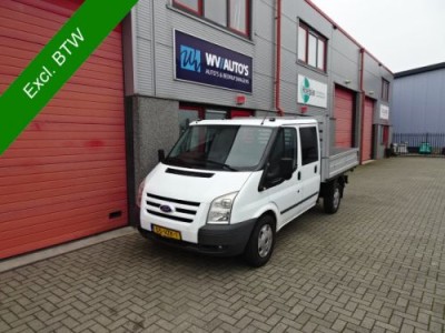 Ford Transit 330M 2.4 TDCI DC open laadbak airco 181103 km !!!!!