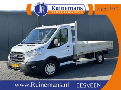 Ford Transit 350 2.0 TDCI 130 PK WB 395 / 9.041 KM !! / LANGE UITVOERING PICK UP / 1e EIG. /  AIRCO / CRUISE / 2.800 KG AHG